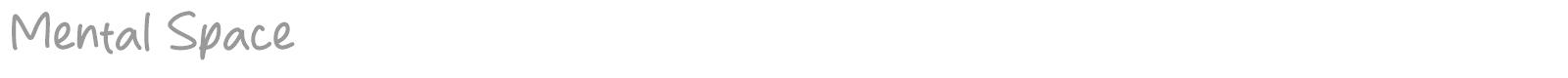 Mental Space font preview